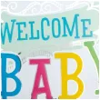 balon foliowy welcome baby takarakosan 14 rnd