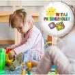 balon foliowy witaj przedszkole bialy 18 rnd