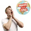 balon foliowy worlds best dad dzien ojca amscan 18 rnd