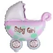 balon foliowy wozek baby girl oem 14 shp