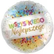 balon foliowy wszystkiego najlepszego amscan 17 rnd
