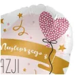 balon foliowy wszystkiego najlepszego z okazji urodzin serce premioloon 17 hrt
