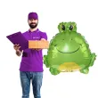 balon foliowy zabka zielony arpex 8 shp