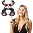 balon foliowy zakochana panda qualatex 32 shp