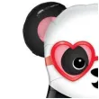 balon foliowy zakochana panda qualatex 32 shp