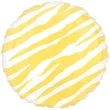 balon foliowy zebra deco zolty oem 18 rnd