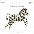 balon foliowy zebra partydeco 45 shp