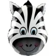 balon foliowy zebra partypal 13 shp