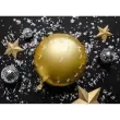 balon foliowy zegar zloty partydeco 18 rnd