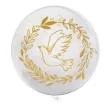 balon foliowy zloty golab transparentny tuban 18 orb