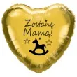 balon foliowy zostane mama zloty 18 hrt