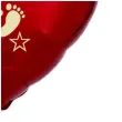 balon foliowy zostaniesz chrzestna czerwony 18 hrt