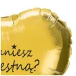 balon foliowy zostaniesz chrzestna zloty 18 hrt