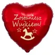 balon foliowy zostaniesz wujkiem czerwony 18 hrt