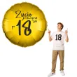 balon foliowy zycie zaczyna sie po 18 zloty 18 rnd