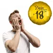 balon foliowy zycie zaczyna sie po 18 zloty 18 rnd