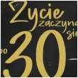 balon foliowy zycie zaczyna sie po 30 czarny 18 rnd