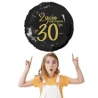 balon foliowy zycie zaczyna sie po 30 czarny 18 rnd