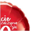 balon foliowy zycie zaczyna sie po 30 czerwony 18 rnd