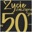 balon foliowy zycie zaczyna sie po 50 czarny 18 rnd
