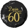 balon foliowy zycie zaczyna sie po 60 czarny 18 rnd