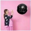 balon gender reval chlopiec czarny 1m partydeco
