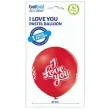 balon gigant i love you czerwony belbal 24