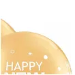 balon happy new year zloty qualatex 30 2 szt