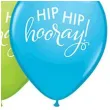 balon hip hip hooray mix qualatex 11 25 szt