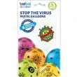 balon impreza z wirusem mix belbal 12 6 szt