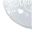 balon just married nowozency transparentne qualatex 36 cali 2 szt