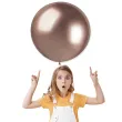 balon kula chromowana rozowe zloto 31 orb