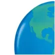 balon lateksowy kula ziemska pastel qualatex 11 25 szt