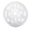 balon listki biale transparentny tuban 18 rnd