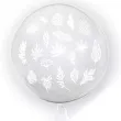 balon listki biale transparentny tuban 18 rnd