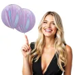 balon marmurowe fioletowe qualatex 30 2 szt