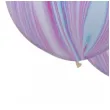 balon marmurowe fioletowe qualatex 30 2 szt