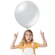 balon metalic srebrny belbal 24