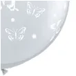 balon motylki transparentne qualatex 36 cali 2 szt