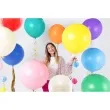 balon okragly lawendowy pastel partydeco 24