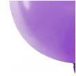balon okragly lawendowy pastel partydeco 24
