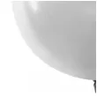 balon okragly srebrny metalik partydeco 24