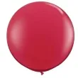 balon olbrzym classic czerwony rubin qualatex 36 2 szt