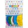 balon olbrzym classic pastel mix gemar 100 cm 10 szt