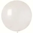 balon olbrzym classic transparentny pastel godan 100 cm