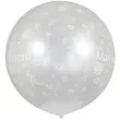 balon olbrzym kula metalik just married biale gemar 85 cm