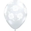 balon roza transparentny qualatex 25 szt