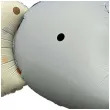 balon slonik w kolorze szarym