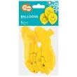 balon usmiech klasyczny zolty 12 5 szt