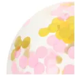 balon z konfetti classic zloto rozowe folat 24 orb